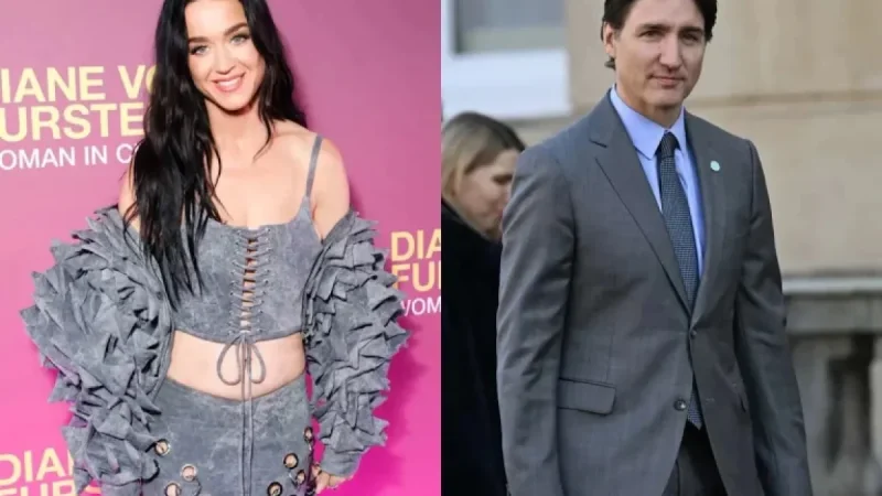 Katy Perry Shares Selfies with Justin Trudeau and Relatable Meme