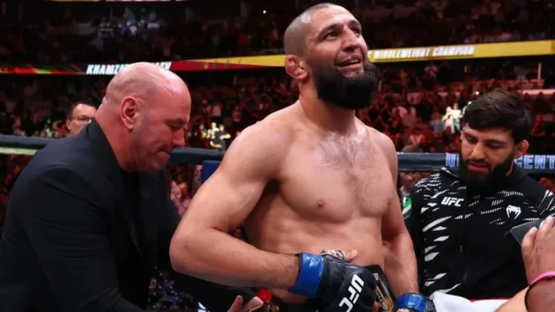 Khamzat Chimaev to Battle Sean Strickland in UFC 328 Main Event