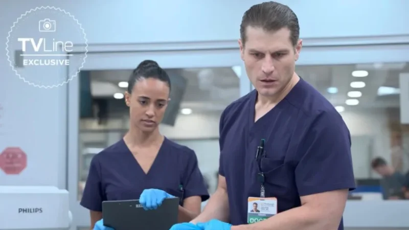 Lou Ferrigno Jr and the hospital badge: a new face enters The Pitt as Episode 10 arrives