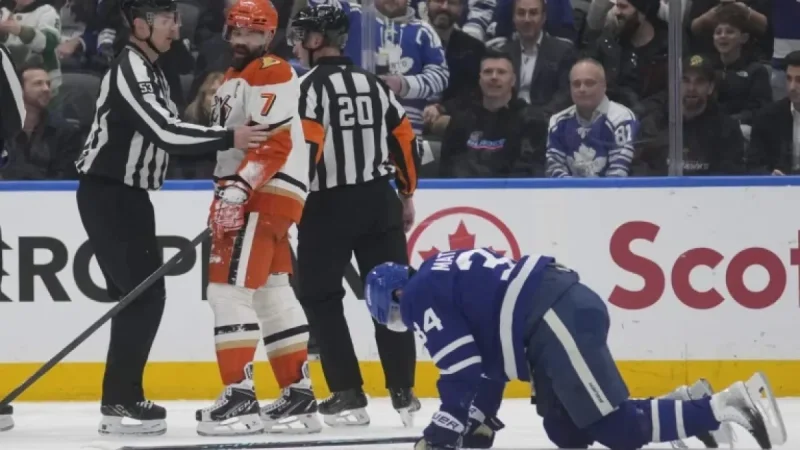 NHL Urged to Suspend Radko Gudas for Auston Matthews Hit