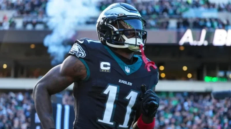 Rams and Broncos Eyeing Eagles’ Receiver A.J. Brown for Trade