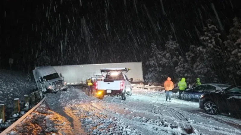 Stevens Pass and the Friday morning drive: slushy snow, closures, and the wait for roads to reopen