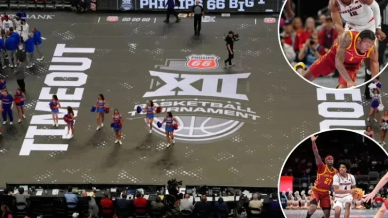 Big 12 Drops LED Glass Court Following Christian Anderson’s Injury