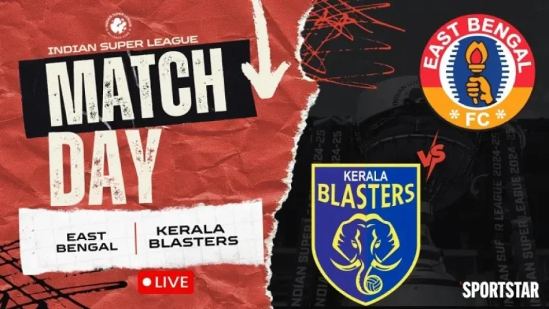 East Bengal Vs Kerala Blasters: Ezzejjari Penalty Keeps Red and Gold Ahead in Second-Half