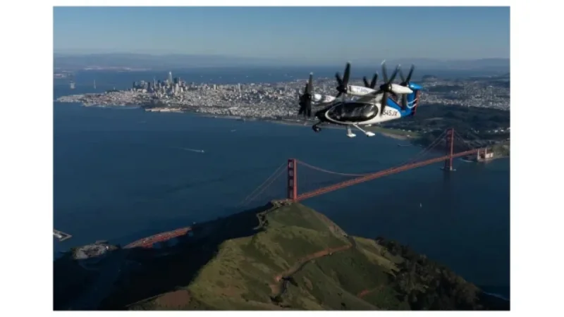 Joby Conducts Successful Piloted Electric Air Taxi Flight Over San Francisco Bay