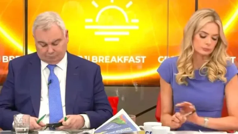 Moment Eamonn Holmes ‘falls asleep on air’ as TV insiders admit their concerns