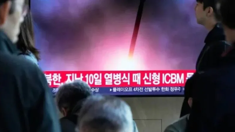 North Korea Fires Missiles as US and South Korea Conduct Drills