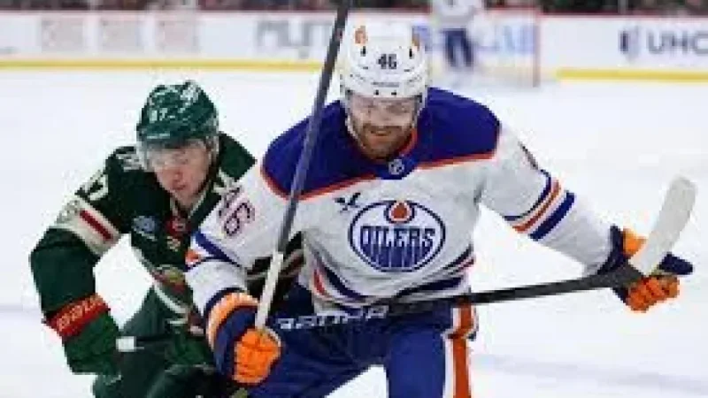 Ryan Nugent Hopkins out for personal reasons — a sudden lineup change before the Blues game