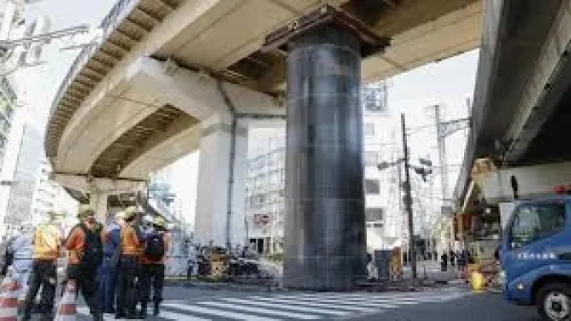 Steel Pipe Japan: Mysterious 13-Meter Cylinder Bursts From Osaka Highway