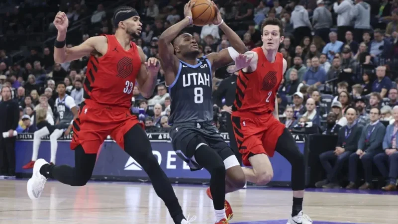 Trail Blazers Vs Jazz: Blazers Seek Momentum in Final Home Game Before Road Trip