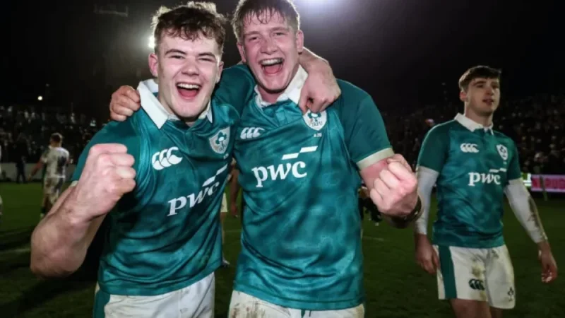 8 Munster Players In Ireland U20 Squad For Cork Finale