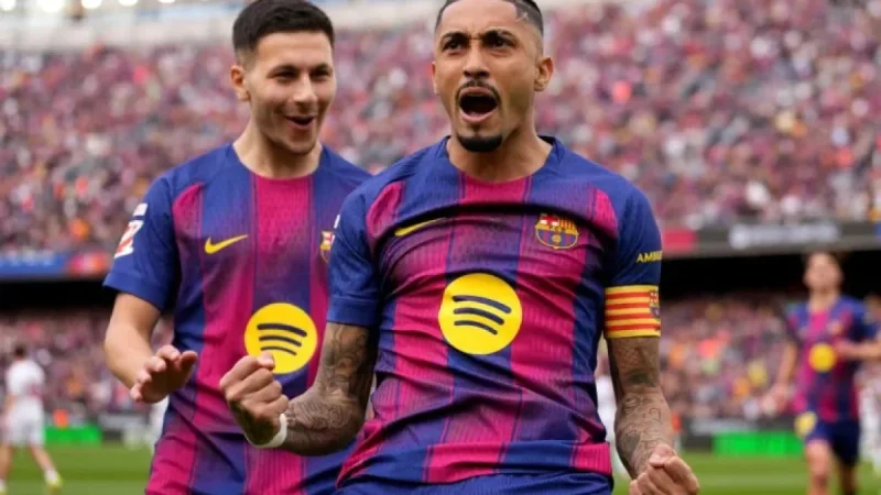 Barcelona Triumphs 5-2 Over Sevilla: Raphinha and Cancelo Star in Player Ratings