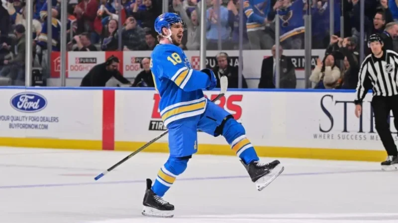 Blues Vs Jets — Late Playoff Push in Winnipeg