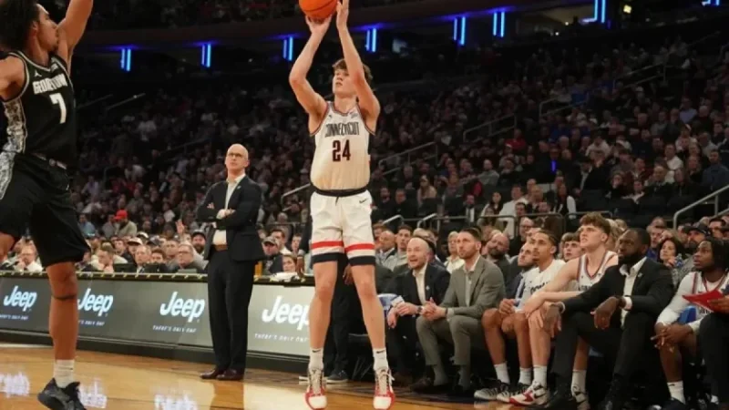 Braylon Mullins and the contradiction inside a “storybook run” as UConn advances to the Big East Championship