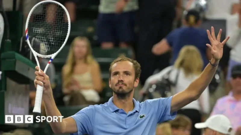 Jannik Sinner Battles Daniil Medvedev in Indian Wells Final Debut