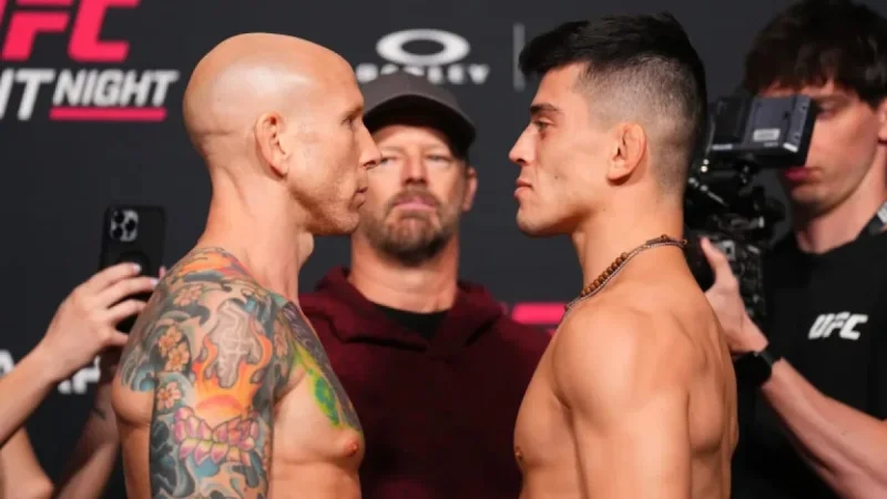 LIVE! UFC Vegas 114 Results: Josh Emmett vs. Vallejos
