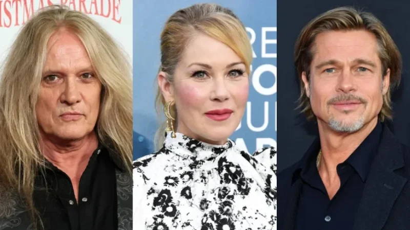Sebastian Bach Addresses Christina Applegate and Brad Pitt Love Triangle Rumors