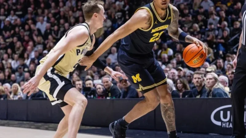 Watch No. 1 Michigan Face No. 7 Purdue in Big Ten Championship