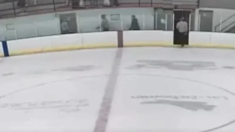 Arbitre Attaqué: Referee Pushed to Ground After Junior Hockey Game in Lac-Etchemin