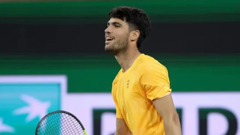 Carlos Alcaraz’s Performance Disappoints Dua Lipa at Indian Wells Tennis Event
