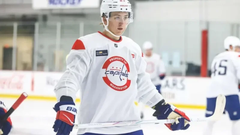 Cole Hutson Inks Three-Year Deal with Washington Capitals