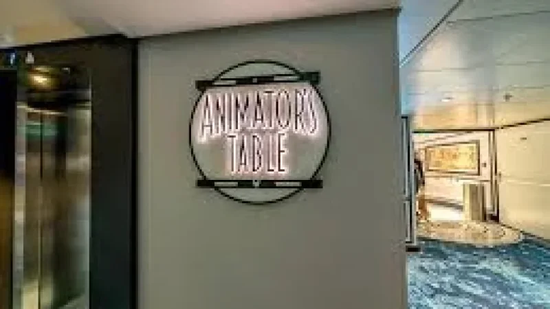 Disney Cruise dining turns into a live animation show on the Disney Adventure, and that’s the real headline