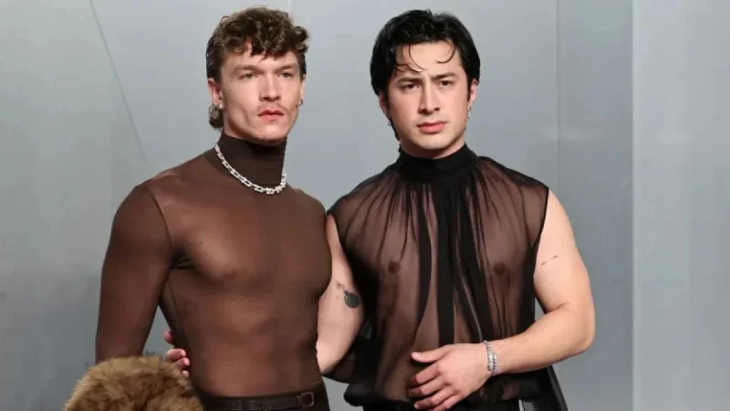 Hudson Williams Girlfriend Questions Spike as Heated Rivalry Co-Stars Step Out at the 2026 Vanity Fair Oscar Party