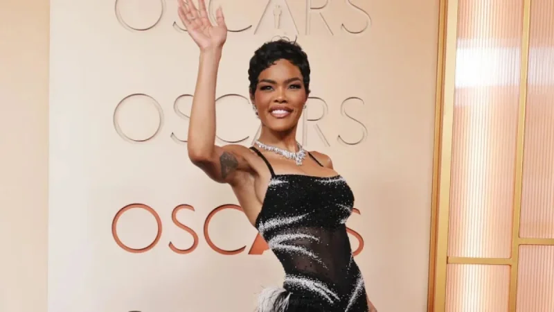 Teyana Taylor Wins Another Red Carpet Battle in a Chanel Naked Dress at the 2026 Oscars