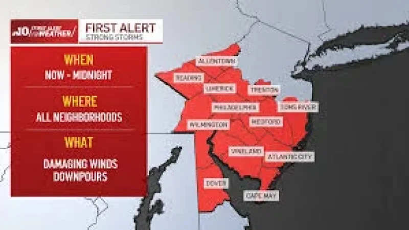 Wgal and the storm-night contradiction: warnings lifted, danger escalating across the Philadelphia region