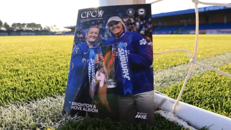 Chelsea Vs Brighton & Hove Albion, and the midweek squeeze felt from the touchline to the stands
