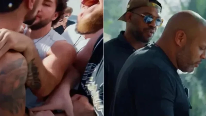 Jon Jones Disarms Knife-Wielding Fighter on Russian Reality Show