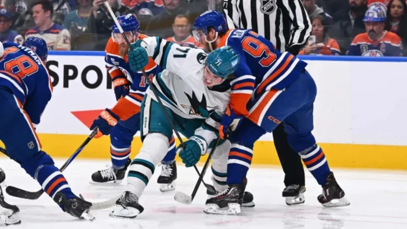 Sharks – Oilers as Playoffs Near: Celebrini, McDavid Meet in Edmonton