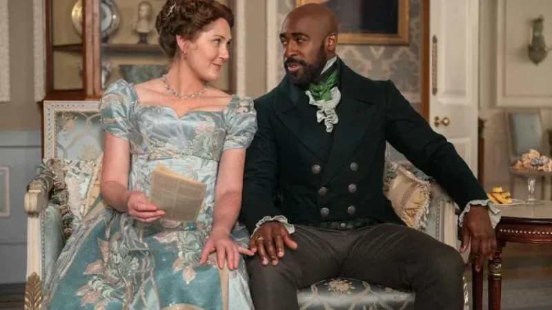 “Bridgerton Star Ruth Gemmell Moved to Tears by Steamy Scene”