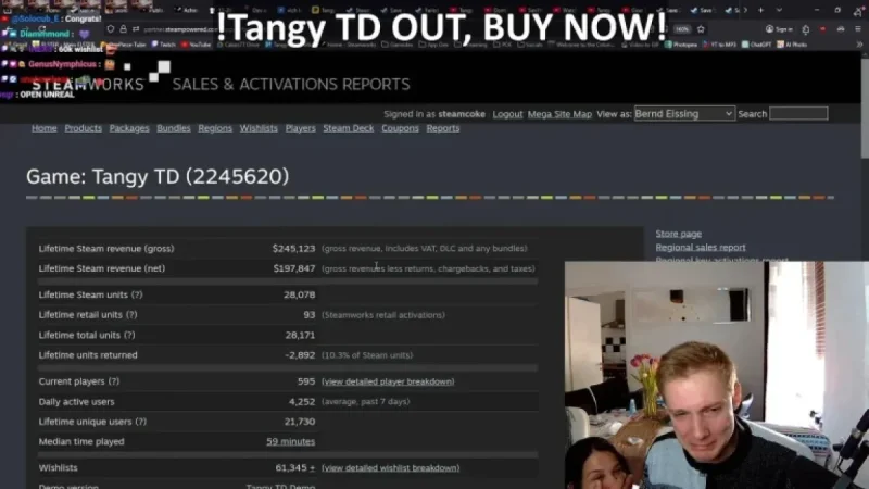 Cakez Indie Dev: Solo Creator Bursts into Tears as Tangy TD Becomes a Surprise Success