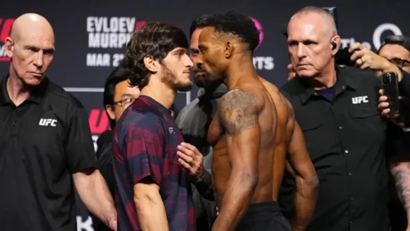 UFC London Results: Evloev Battles Murphy Live