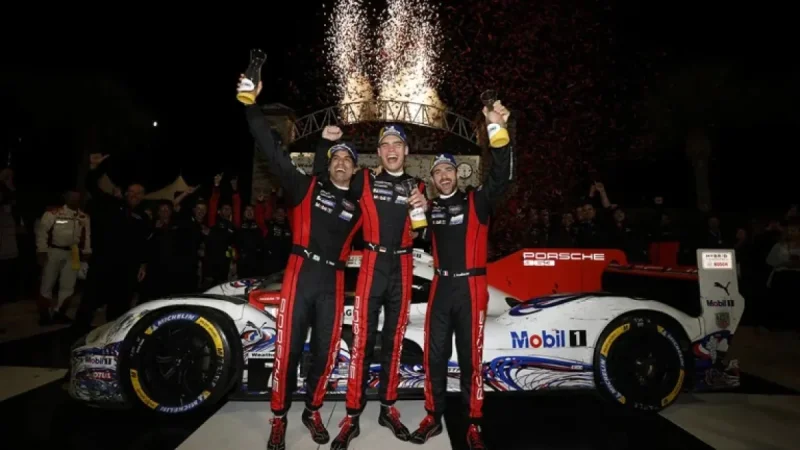 Nasr Powers Porsche to 1-2 Victory in Thrilling Sebring Finish