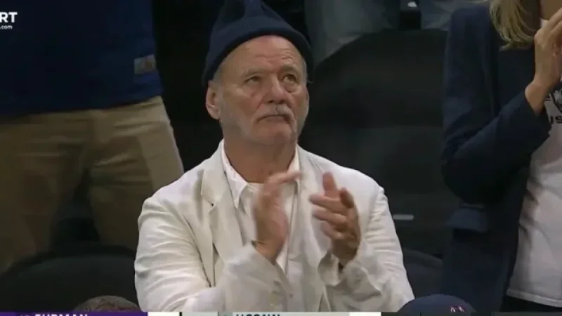 Bill Murray’s Courtside Visibility Reveals a Quiet Family Loyalty Behind March Madness Appearances