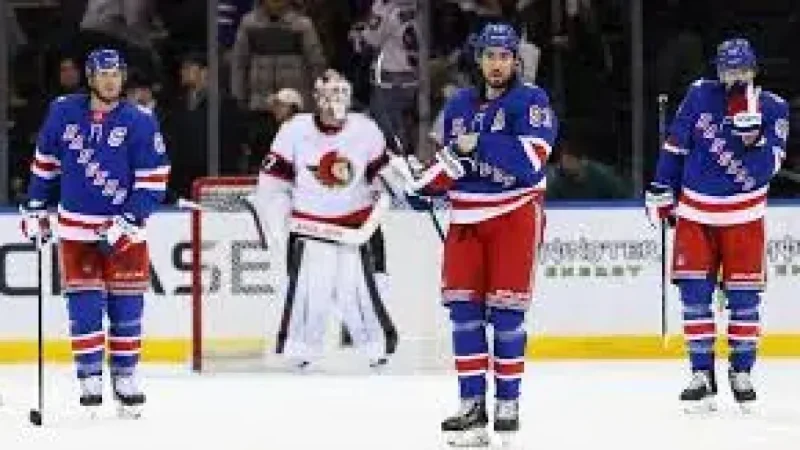 Sens Game Tonight: Senators’ defensive clinic hands Rangers a 2-1 loss