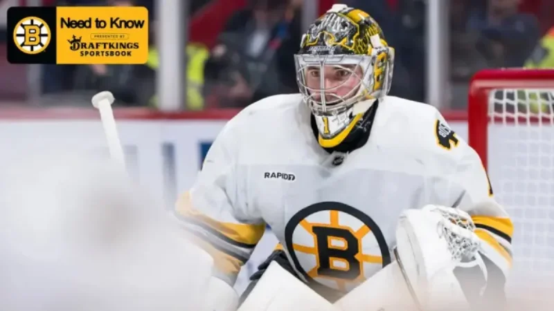 Bruins Vs Blue Jackets as the playoff race tightens at 5 p.m. ET