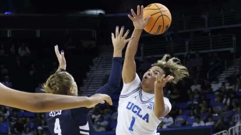 Sienna Betts and the third-quarter surge that turned nerves into a statement at Pauley Pavilion