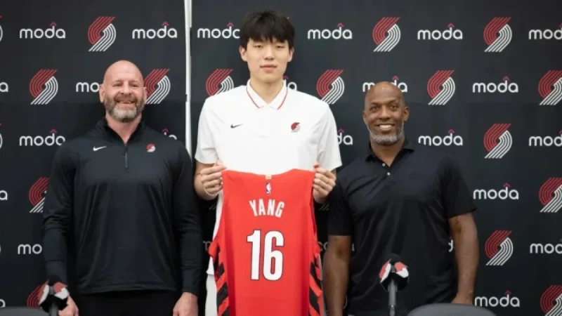 NBA Fines Blazers; Assistant GMs Suspended for Pre-Draft Yang Hansen Contact