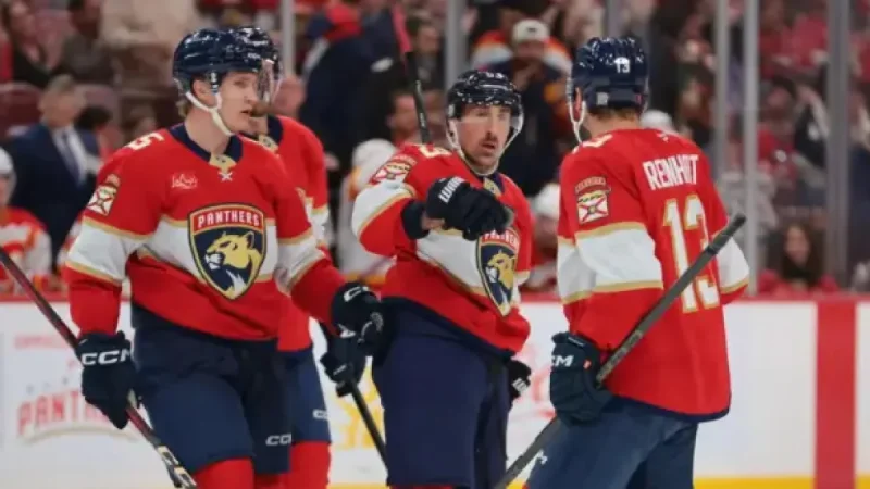 Brad Marchand Among Eight Panthers Shut Down for Season — Cole Schwindt Still Has a Chance
