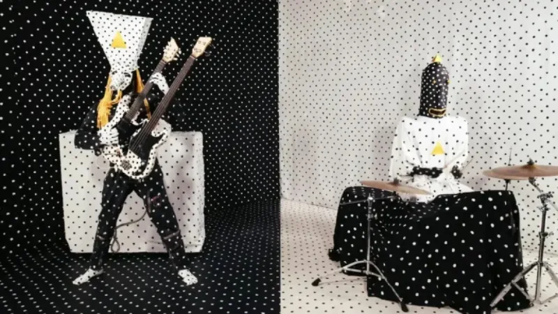 Angine De Poitrine Album reveals how a masked Quebec math-rock duo turned provocation into sellouts