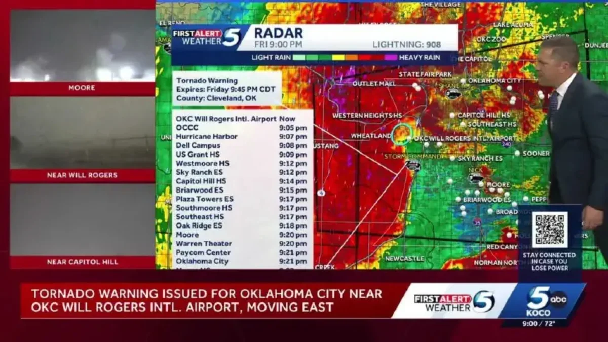 Multiple Risks Alert Weather Okc Under Multiple Warnings: Tornado Alerts Expire, Flash Flood ...