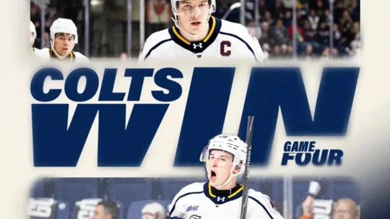 Barrie Colts at the turning point after a 9–6 Game 4 win