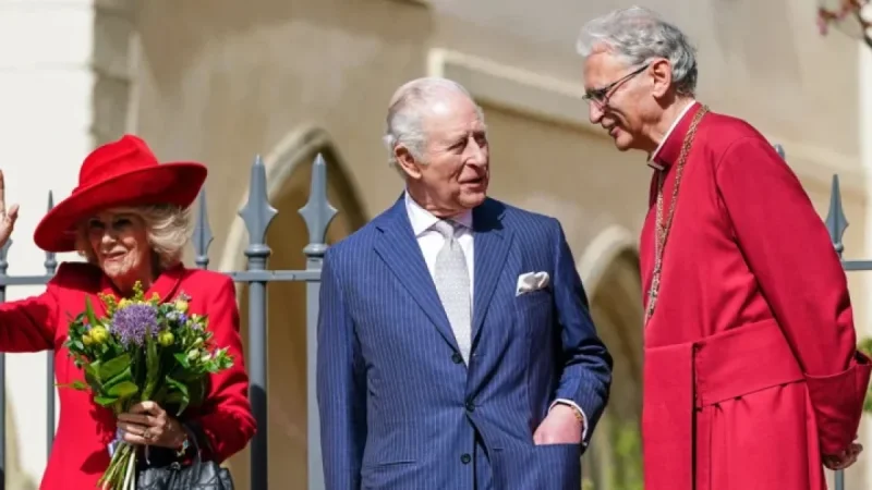 British Royals Attend Easter Service Without Andrew and His Family