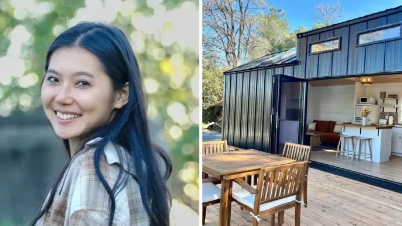Custom $84,962 Tiny Home Transforms Into Luxurious Airbnb Retreat