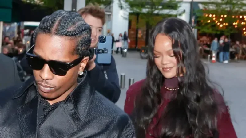 Asap Rocky and Rihanna’s 1 Bright Yellow Bag Move in Paris Is the Bigger Story