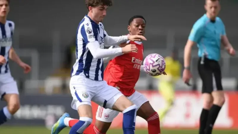 Khari Ranson as Arsenal U21s win 1-0 and seal a play-off place
