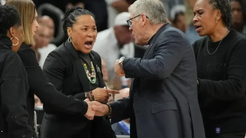 Dawn Staley Urges Fans to Move Forward After Geno Auriemma Talk